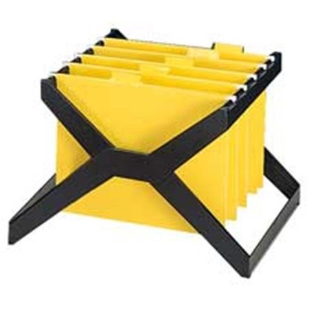 PEN2PAPER Desktop Hanging File X-Rack- Letter-Legal- 16in.x12in.x11in.- Black PE127029